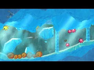 Rayman Origins - crazy treasure chest run (Ice-Fishing Folly)