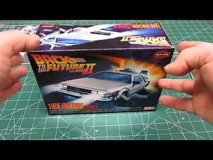 Polar Lights 1/25 Back to the Future II Time Machine Model Kit Review
