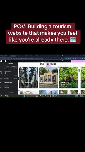 Creating an Engaging Tourism Website Design
