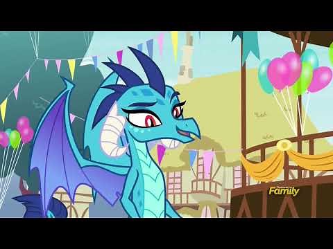 Ember arrives in Ponyville - Triple Threat