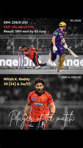 SRH DESTROY KKR! 😱 | IPL 2026