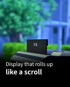 64K views · 342 reactions | Take a quick peek at the world’s first rollable vehicle display that varies its size according to three different modes! #HyundaiMOBIS #RollableDisplay #Navigation #SwivelDisplay #Infotainment #QuickMenuSelection #Display #Tech #CarTech #Automotive | Hyundai Motor Group | Facebook