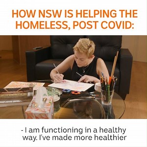 2.6K views · 43 reactions | Since April, nearly 700 rough sleepers have been rehoused in NSW. We met up with two people who were helped with private rentals in Sydney: | ABC The Drum | Facebook