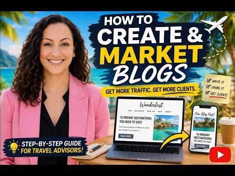 How to Create & Market Travel Blogs