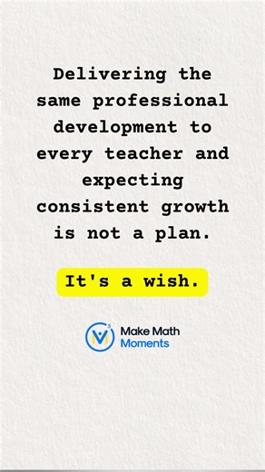 The Math PD Problem Nobody Wants to Name