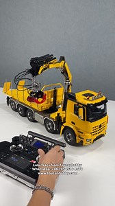73K views · 665 reactions | Attaching the 1/14 hydraulic grabber on the 10x10 premium roll-off crane dump truck  Ready to lift, grab, and impress!  BUY NOW: https://www.toucanhobby.com/10X10CraneDumpTruck #HydraulicRC #RCTruck #RCHydraulic #RCExcavator #RollOffTruck #RCModel #ScaleModel #Toucanhobby #Lulu #RCChick #dumper #crane #hydraulic #rchobby #attachment #roll #Benz #rc | Toucanhobby RC Model | Facebook
