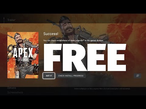 How to get Apex Legends Free on Xbox | Xbox One | Xbox One S | Xbox One X