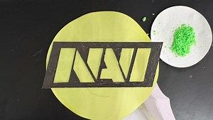 无机实验之自制NAVI logo