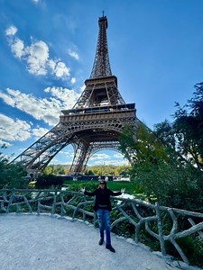 32K views · 2.3K reactions | Awesome place to wake up on a bday morning  Thanks for all of the fun messages❤️ #paris #happybirthday #eiffeltower #kathleenmadigan #madiganspubcast | Kathleen Madigan | Facebook