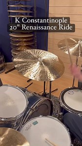 76K views · 616 reactions | K Constantinople 20" Renaissance Ride #cymbals #zildjian #drumsound #drumrecording #strajkstudios | Strajk Studios | Facebook