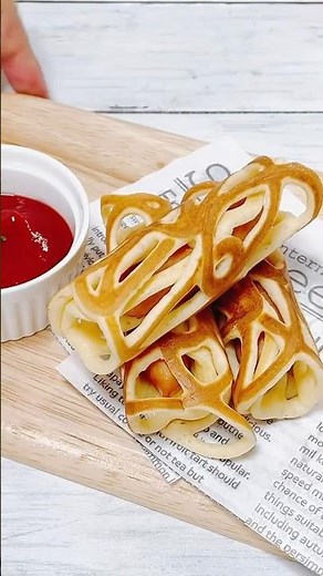 日本一バズった揚げないアメリカンドッグ #簡単レシピ #recipe #おうちスイーツ #レシピ