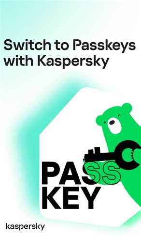 Still juggling passwords you forget — or worry someone might hack? There’s a smarter way 🔐✨ Passkeys let you log in with one tap or glance, using secure cryptography that keeps your private key with you at all times. And now you can store and sync your Passkeys with Kaspersky Password Manager, across all your devices 💻📱 Make your login life easier 👉 https://kas.pr/x4fd | Kaspersky