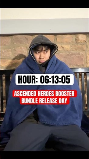 I waited 12 Hours for this… (Ascended Heroes Booster Bundle)