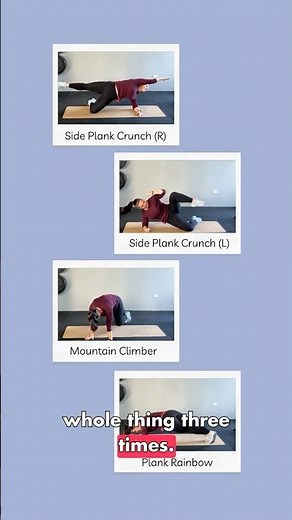 The 12-Minute Core Routine You Need to Try #fitness #core #tabata