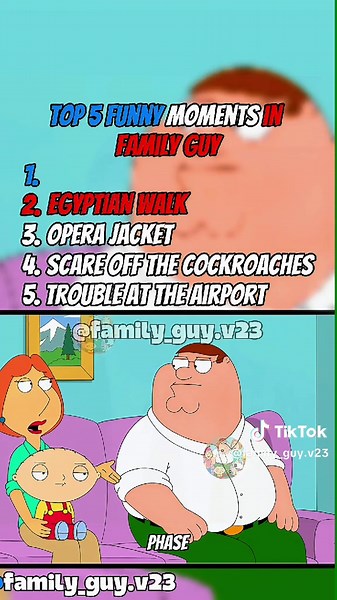 Top 5 Funny Moments in Family Guy