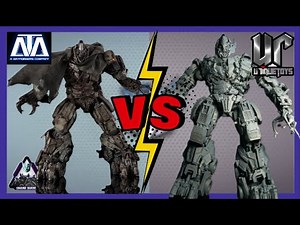 DOTM MEGATRON Comparison Alien Attack VS Unique Toys