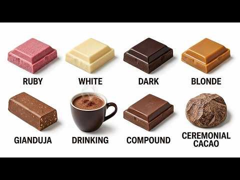 Every Chocolate Type & Their Origins Explained.