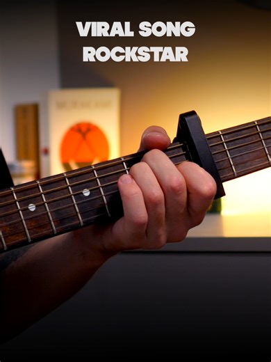 Rockstar Easy Guitar Chords Tutorial