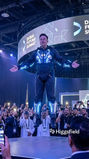 GlobalReelsHub on Instagram: "Elon’s All-New Anti-Gravity Suit Unveiled in Dubai — Co-Funded by the King! 🤯🚀👑✨ Dubai just witnessed the craziest tech reveal of the decade — Elon Musk’s Anti-Gravity Suit, a fully functional flight exosuit developed using Tesla aerospace engineering and co-funded by the King himself. The suit activates with radiant thrusters, magnetic stabilizers, and anti-gravity boosters that lift the wearer gently into the air. Elon demonstrated it live — hovering above the 