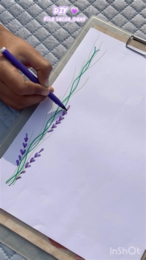 Project file front decor ideas for tips #diy #projectfiledecoration #ideas #youtubeshorts #shorts
