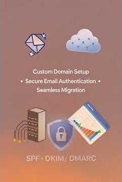Custom Domain Setup • Secure Email Authentication • Seamless Migration