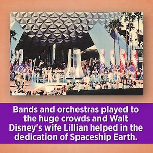 8K views · 302 reactions | Today In Disney History - Epcot held its grand opening celebration at Walt Disney World! | Inside the Magic | Facebook