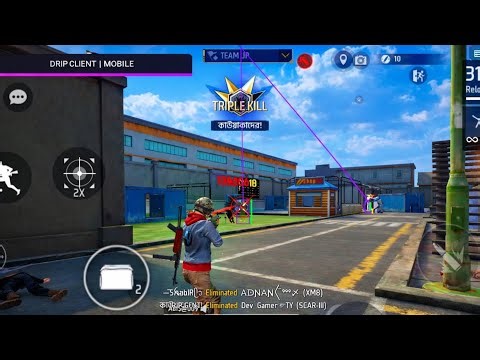 DRIP CLIENT - MOD MENU MAIN ID 100% SAFE BAN🤯 NO BLACKLIST || FREE FIRE PANNEL