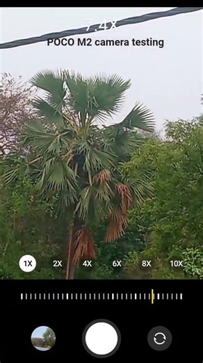 poco M2 camera testin