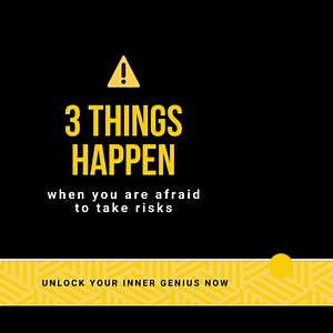 The Inner Genius inside each and every one of us can be incredibly powerful. This Inner Genius is often referred to as your Genius Zone, a place where our natural talents are expressed in optimal ways. It's here that we are able to truly shine and maximize our potential and increase our Genius Quotient (GQ). Unfortunately, the Inner Genius often gets suppressed when we are afraid to take risks. We become stuck in a comfort zone, playing it safe and not allowing our Inner Genius to come through. 