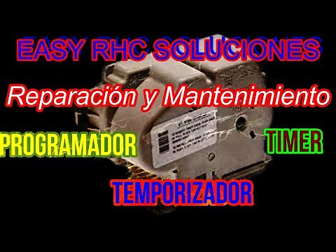 REPARACIÓN y MANTENIMIENTO de PROGRAMADOR, TIMER o TEMPORIZADOR de LAVADORA WHIRLPOOL (2022)...
