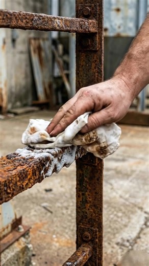 Rusted Ladder Restoration Craft 🔧🛠️ . . . . . #ASMR #satisfying #Crafts | RustFix Studio