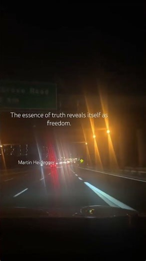 The essence of truth reveals itself as freedom.#martinheidegger #heidegger#existentialism#philosophy