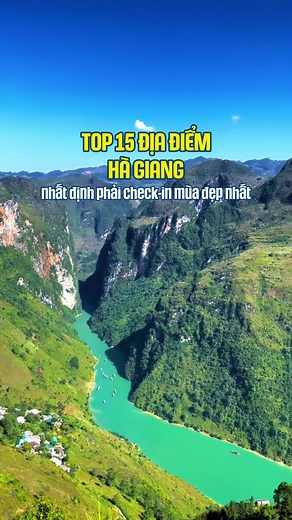 Top 15 địa điểm check-in đẹp ở Hà Giang