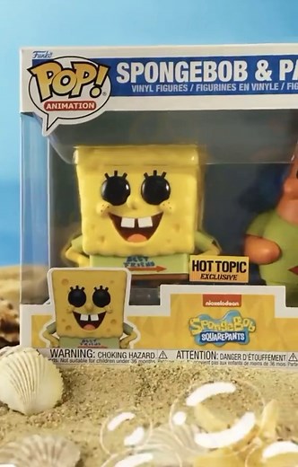 Closer look at Hot Topic exclusive SpongeBob & Patrick Best Friends Pop 2-pack! . Credit @hottopic #SpongeBob #spongebobsquarepants #PatrickStar #Nickelodeon #Funko #FunkoPop #FunkoPopVinyl #Pop #PopVinyl #Collectibles #Collectible #DisTrackers | Dis Collectibles