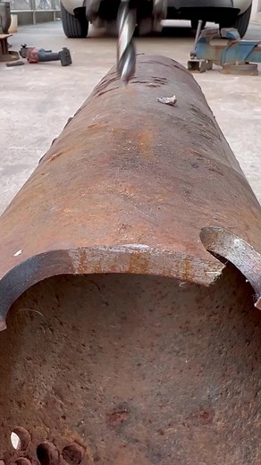 75K views · 155 reactions | Metal Iron Plate Stainless Steel Hole Opener #ideas #shorts #diy #tips #satisfying #tricks #plumbing #tools #machine #installation #process #hardwork #hardware #hardrock #iron #steel #welding #woodwork #creative #electrical | Abigail Ervin | Facebook