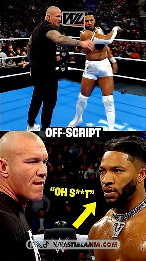 Nobody noticed this off script moment on WWE Smackdown