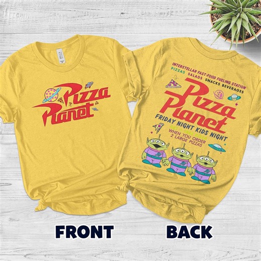 Pizza Planet Toy Story Shirt, Disney Aliens Shirt, Pizza Planet Tee, Toy Story Family Shirt, Funny Disney Aliens Pizza Planet T-shirt G6HL08 - Etsy