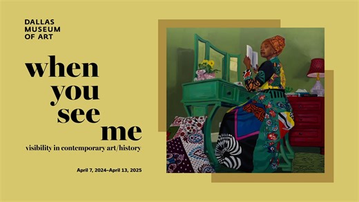 Tickets are now on sale for our upcoming exhibition “When You See Me: Visibility in Contemporary Art/History”! 👁️ 🎨 Featuring nearly 60 works by a diverse intergenerational group of 50 artists, this exhibition aims to broaden and complicate official histories and their corresponding visual strategies to allow for richer representations of those who have been traditionally excluded or erased. On view April 7, 2024 through April 13, 2025. 🔗 Learn more at dma.org or click the link! https://dma.o