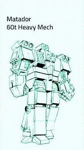 BattleTech: Matador BattleMech (#mechwarrior #battletech #battletechlore #scifi)