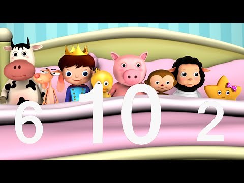 Ten in the Bed Rolling Song - Roll Over Bedtime Song | Fun Baby Songs | Classic Baby Songs