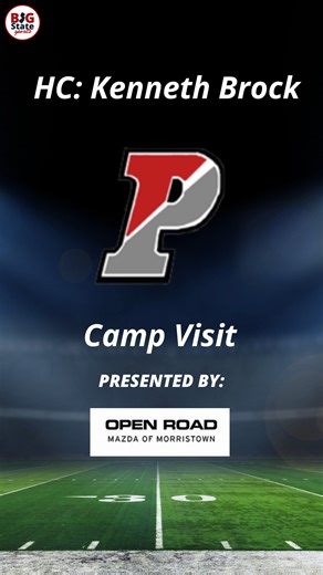 New Parsippany HC: Kenneth Brock meets up with @zsmolen in our camp visit presented by @mazdamorristown #interview #football #camp #highschool | Morris Sussex Sports