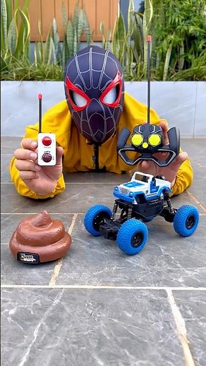 Remote control speed poo vs Rc Trucks monster unboxing