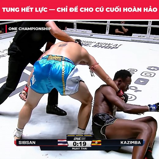 737K views · 9.3K reactions | Tung hết lực — chỉ để cho cú cuối hoàn hảo He Went All-In for the Finish #onechampionship #vietnammartialart | Vietnam Martial Art | Facebook