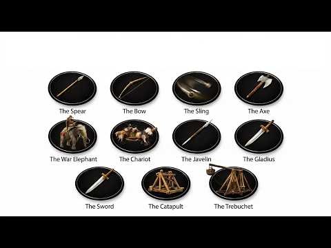 Every Type of Ancient Weapon Explained in 4 minutes