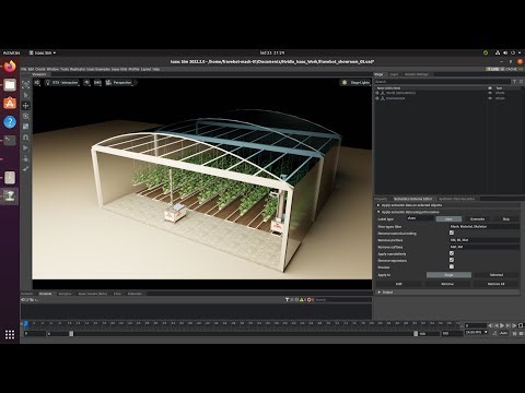 FRAVEBOT - Virtual greenhouse in NVIDIA Omniverse