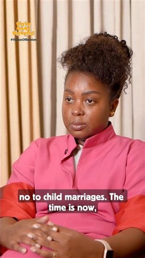 “It is time for our generation to say no to child marriage.” | #MovementMakers