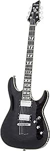 Schecter C-1 Custom Electric Guitar - See-Thru Black