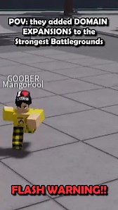 17 reactions · 3 comments | they added DOMAIN EXPANSIONS to TSB... 勞 #roblox #thestrongestbattlegrounds #shorts | Xdemonrblx | Facebook