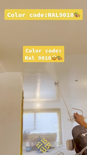 Color code:Ral 9010🎨🤩 #airless #satisfying #diy #fyp #homedecor #trending #pintor #peinture #gracocontractorclub #gracopaintsprayers #diyhomedecor #viral #fypシ #foryoupage