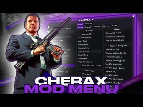 CHERAX MOD MENU | GTA 5 | ENHANCED PC